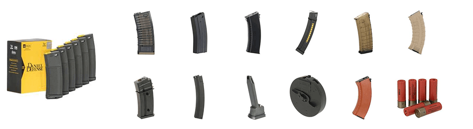 Vzorec CYMA nabojnikov